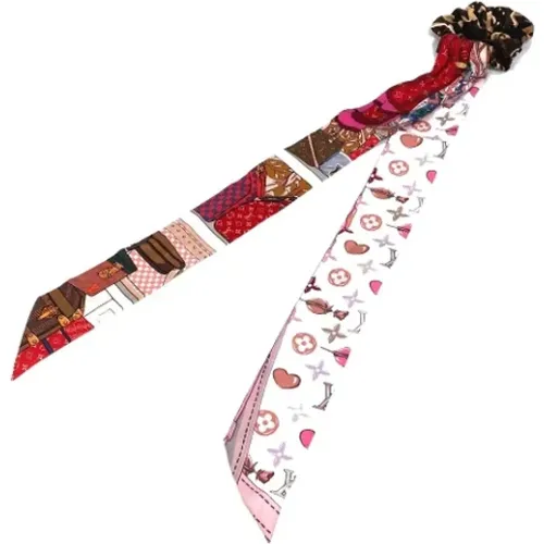 Pre-owned Scarves, female, , Size: ONE SIZE Pre-owned Fabric scarves - Louis Vuitton Vintage - Modalova