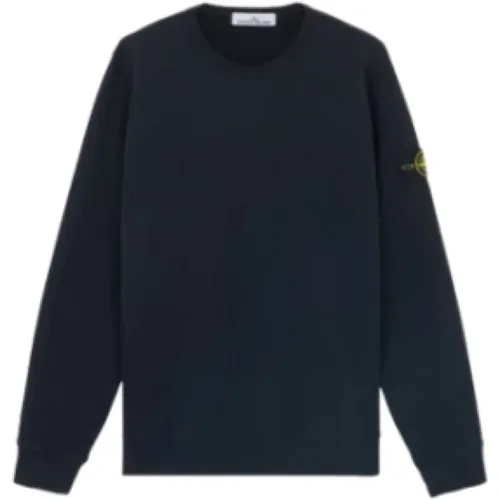 Diagonal Weave Sweatshirt , male, Sizes: S, L, M, XL - Stone Island - Modalova