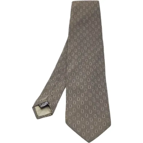 Pre-owned Accessories, male, , Size: ONE SIZE Pre-owned Silk home-office - Armani Pre-owned - Modalova