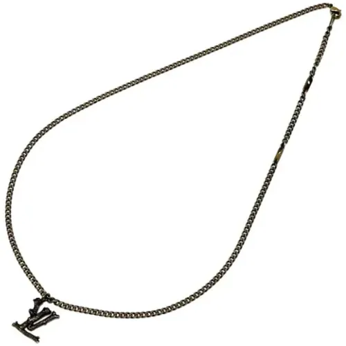 Pre-owned Jewellery, female, , Size: ONE SIZE Pre-owned Metal necklaces - Louis Vuitton Vintage - Modalova