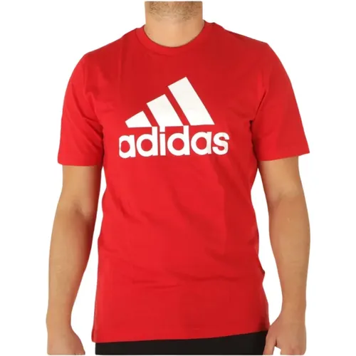 T-Shirts, male, , Size: L Print T-shirt - Adidas - Modalova