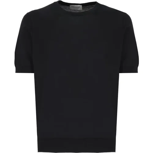 T-shirts and Polos , male, Sizes: L, M, XL - John Smedley - Modalova