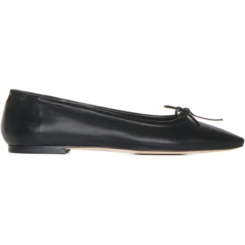 Flache Schwarze Schuhe Delfina , Damen, Größe: 39 EU - aeyde - Modalova