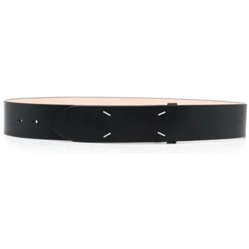 Belts, male, , Size: 70 CM Sleek Leather Belt - Maison Margiela - Modalova