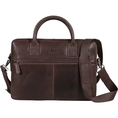 Laptop Bag Evan , male, Sizes: ONE SIZE - Howard London - Modalova