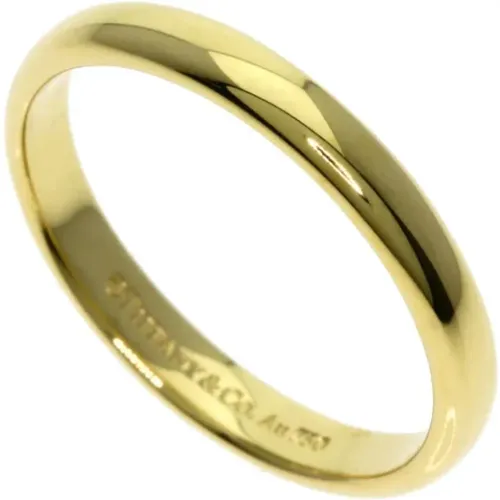 Pre-owned Jewellery, female, , Size: ONE SIZE Pre-owned Gold rings - Tiffany & Co. Pre-owned - Modalova