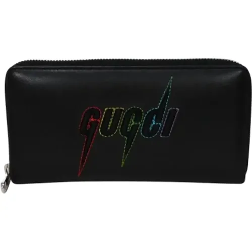 Pre-owned Leather wallets , unisex, Sizes: ONE SIZE - Gucci Vintage - Modalova