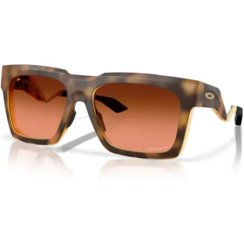 Sunglasses, unisex, , Size: ONE SIZE Sporty Sunglasses with Unique Design - Oakley - Modalova