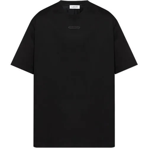 Cotton Jersey T-shirt , male, Sizes: 2XL, 3XL, L, XL - Lanvin - Modalova