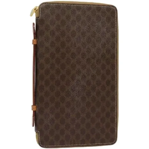 Pre-owned Wallets, female, , Size: ONE SIZE Pre-owned Leather wallets - Celine Vintage - Modalova