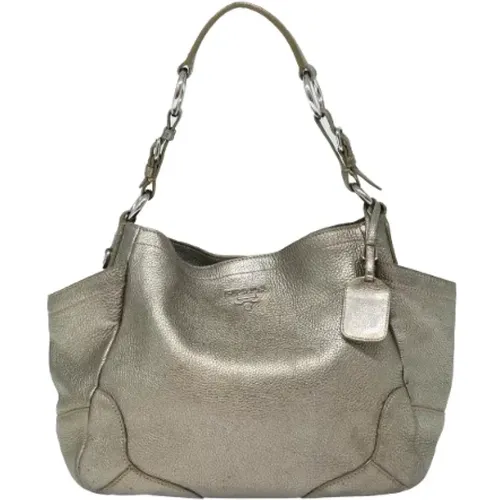 Pre-owned Tote Bags, female, , Size: ONE SIZE Pre-owned Leather prada-bags - Prada Vintage - Modalova