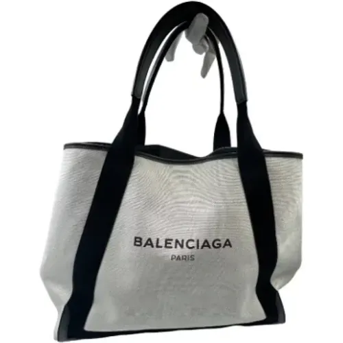 Pre-owned Tote Bags, female, , Size: ONE SIZE Pre-owned Canvas totes - Balenciaga Vintage - Modalova