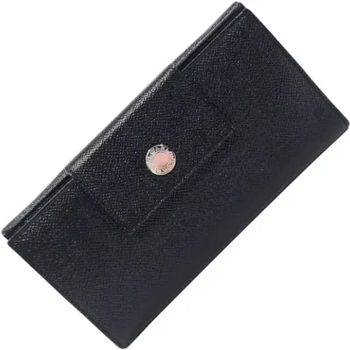 Pre-owned Leather wallets , female, Sizes: ONE SIZE - Bvlgari Vintage - Modalova