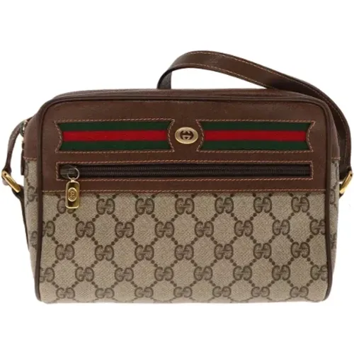 Pre-owned Cross Body Bags, female, , Size: ONE SIZE Pre-owned Canvas gucci-bags - Gucci Vintage - Modalova