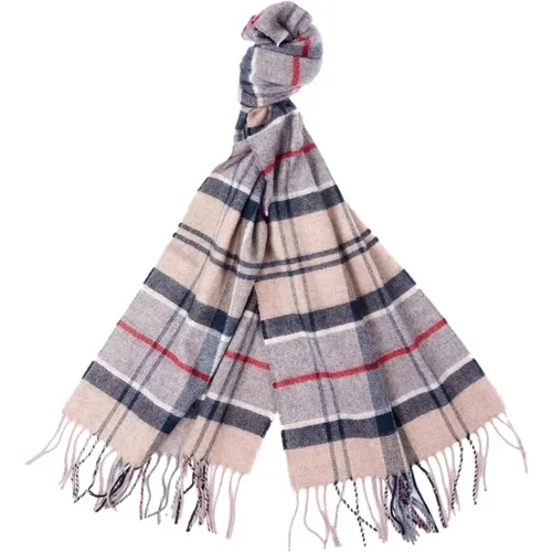 Winter Scarves, male, , Size: ONE SIZE Tartan Scarf Yaxley Dress Tartan - Barbour - Modalova