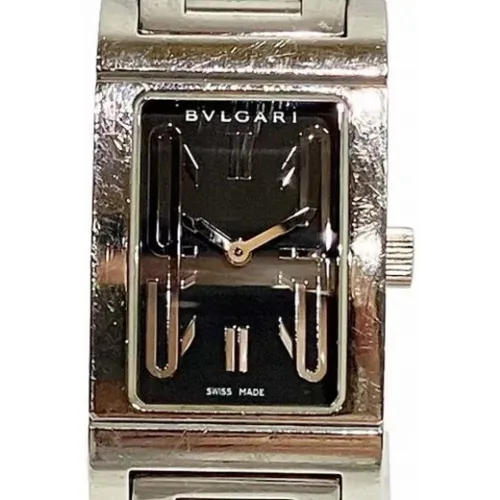 Pre-owned Watches, female, , Size: ONE SIZE Pre-owned Stainless Steel watches - Bvlgari Vintage - Modalova