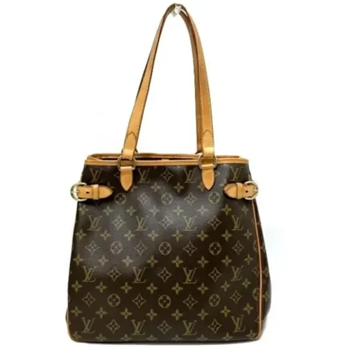 Pre-owned Tote Bags, female, , Size: ONE SIZE Pre-owned Canvas shoulder-bags - Louis Vuitton Vintage - Modalova