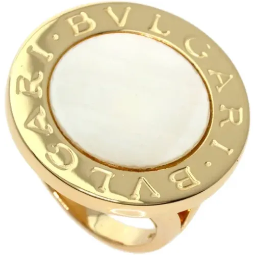 Pre-owned Gold rings , female, Sizes: ONE SIZE - Bvlgari Vintage - Modalova