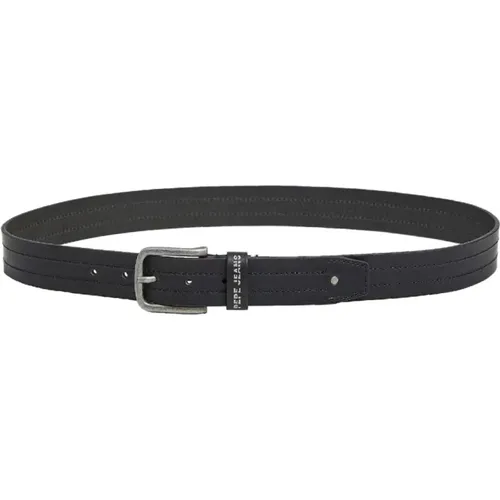 Belts, male, , Size: 95 CM Classic Leather Belt Elmer - Pepe Jeans - Modalova