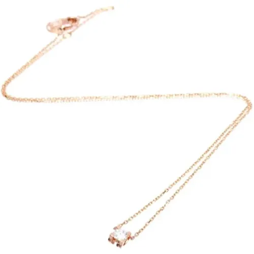 Pre-owned Rose Gold necklaces , female, Sizes: ONE SIZE - Cartier Vintage - Modalova