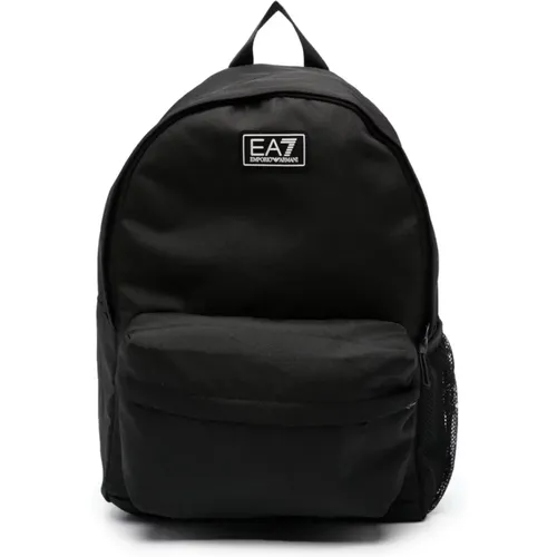 Backpack , male, Sizes: ONE SIZE - Emporio Armani EA7 - Modalova
