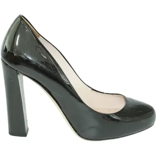 Pre-owned Leather heels , female, Sizes: 3 1/2 UK - Miu Miu Pre-owned - Modalova