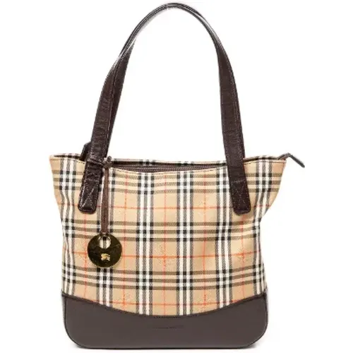 Pre-owned Tote Bags, female, , Size: ONE SIZE Pre-owned Canvas totes - Burberry Vintage - Modalova