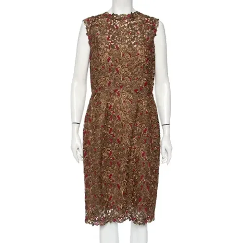 Pre-owned Polyester dresses , female, Sizes: L - Valentino Vintage - Modalova
