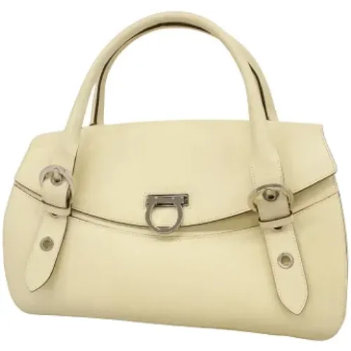 Pre-owned Leather handbags , female, Sizes: ONE SIZE - Salvatore Ferragamo Pre-owned - Modalova