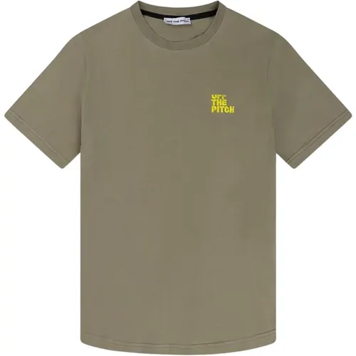Slim Fit T-Shirt Men , male, Sizes: XS, XL, L, M, S, 2XL - Off The Pitch - Modalova