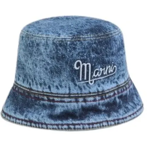 Blaue Hüte für Männer Marni - Marni - Modalova