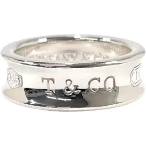 Pre-owned Silber ringe , Damen, Größe: ONE Size - Tiffany & Co. Pre-owned - Modalova