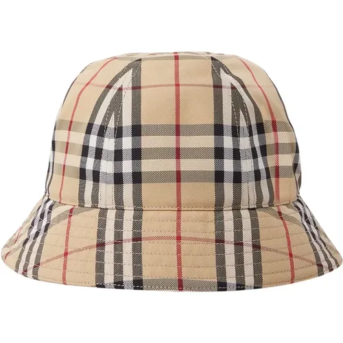 Signature Check Bucket Hat Burberry - Burberry - Modalova
