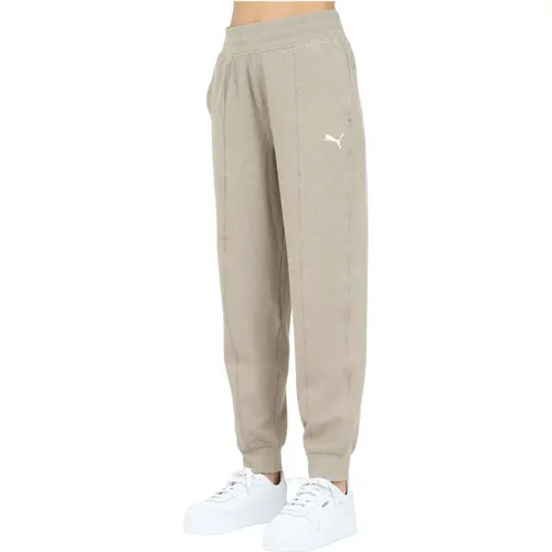 Sportliche Beige Damen Hose PUMA - Puma - Modalova