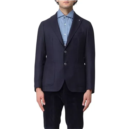Button Jacket , male, Sizes: 3XL - Tagliatore - Modalova