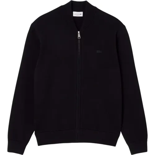 Zip-throughs, male, , Size: S Zip-Up Sweatshirt Aw25 - Lacoste - Modalova