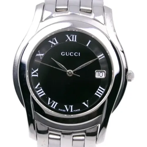 Pre-owned Watches, male, , Size: ONE SIZE Pre-owned Metal watches - Gucci Vintage - Modalova