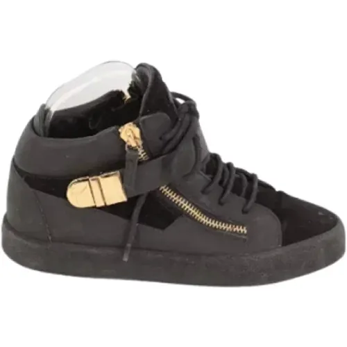 Pre-owned Sneakers, female, , Size: 9 US Pre-owned Leather sneakers - Giuseppe Zanotti Pre-owned - Modalova