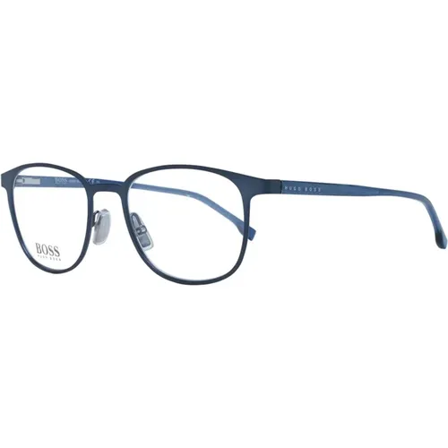 Glasses, male, , Size: ONE SIZE Rectangle Optical Frames - Hugo Boss - Modalova