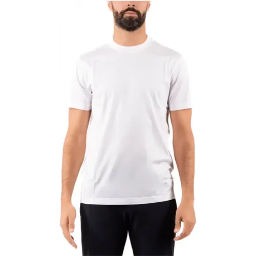 Herren T-Shirt, Stilvolles Design , Herren, Größe: S - Emporio Armani - Modalova