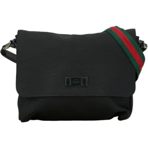 Pre-owned Canvas shoulder-bags , female, Sizes: ONE SIZE - Gucci Vintage - Modalova