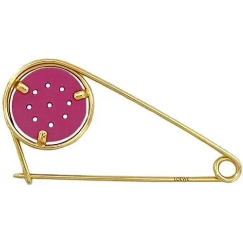 Pre-owned Jewellery, female, , Size: ONE SIZE Pre-owned Metal brooches - Loewe Pre-owned - Modalova