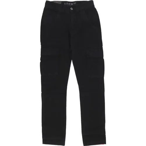 Schwarze Agent Pant Streetwear Stil , Herren, Größe: W36 - alpha industries - Modalova