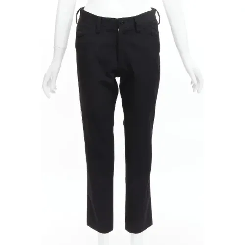 Pre-owned Wool bottoms , female, Sizes: 3XL/4XL - Yohji Yamamoto Pre-owned - Modalova