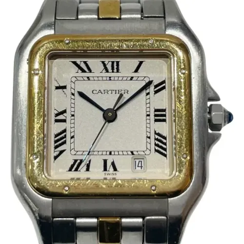 Pre-owned Watches, female, , Size: ONE SIZE Pre-owned Stainless Steel watches - Cartier Vintage - Modalova