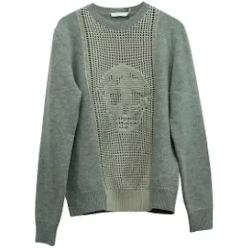 Pre-owned Knitwear & Sweatshirts, male, , Size: 3XS Pre-owned Cotton tops - Alexander McQueen Pre-owned - Modalova