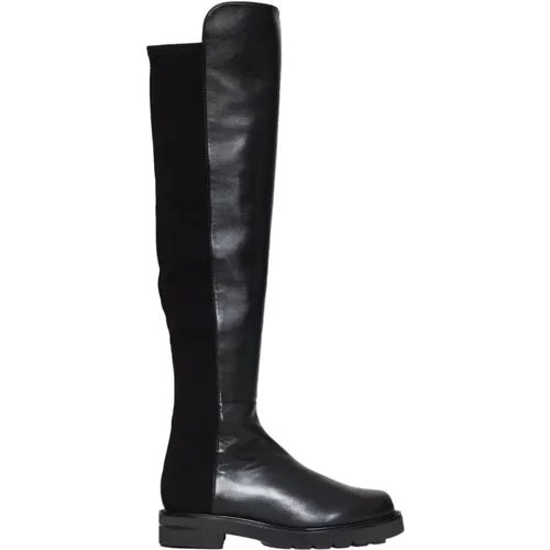 Leather Ankle Boots , female, Sizes: 5 1/2 UK, 5 UK - Stuart Weitzman - Modalova