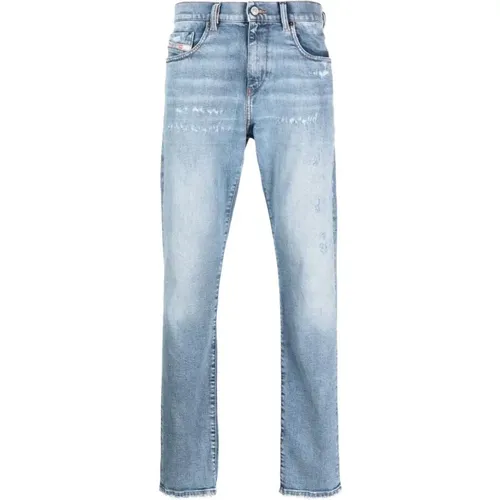 Casual Straight Jeans , male, Sizes: W33 L32, W34 L32 - Diesel - Modalova