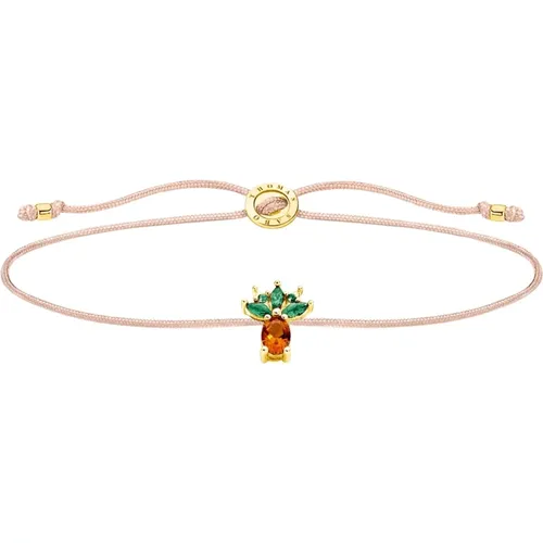 Charming Ananas Gold Armband , Damen, Größe: ONE Size - Thomas Sabo - Modalova