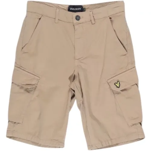 Casual Shorts, male, , Size: W28 Cotton Bermuda Shorts Fall/Winter - Lyle & Scott - Modalova